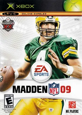 Madden NFL 09 (USA) box cover front